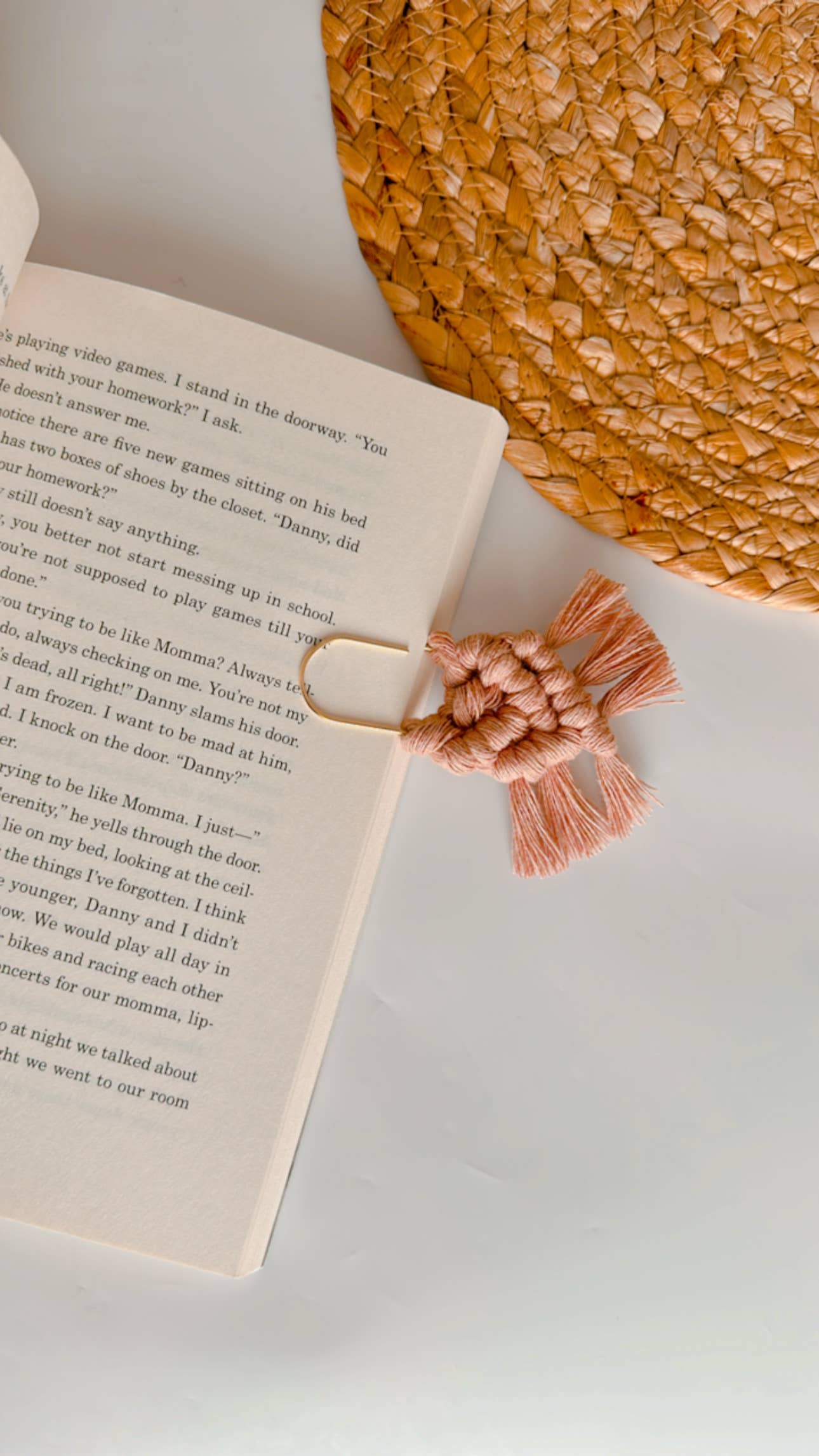 Lilly Bird Crochet - Macrame Mini Bookmark /bookmark /book accessories