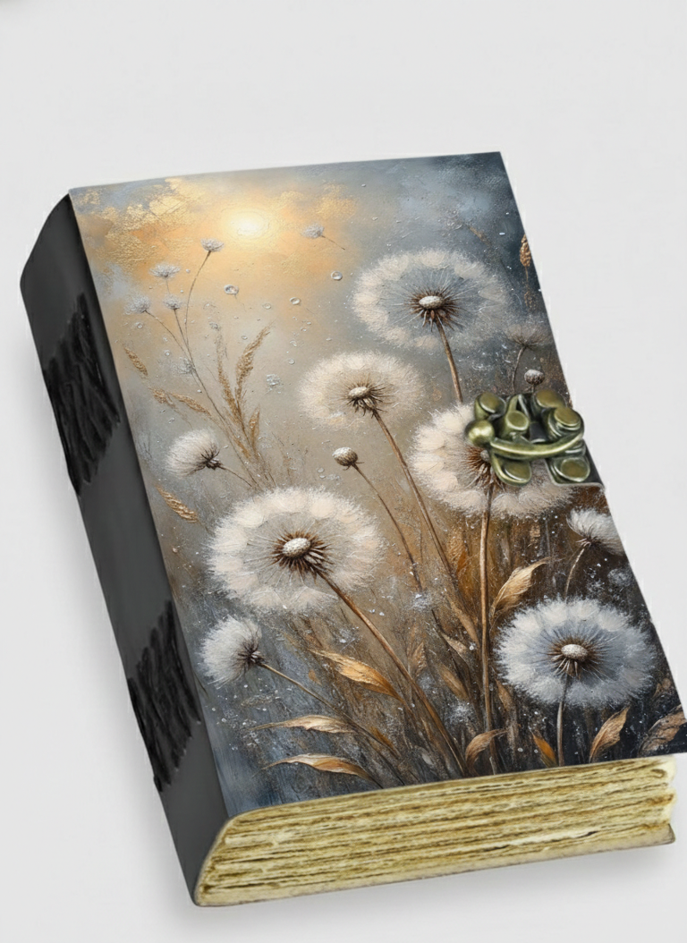 Dandelion Leather journal