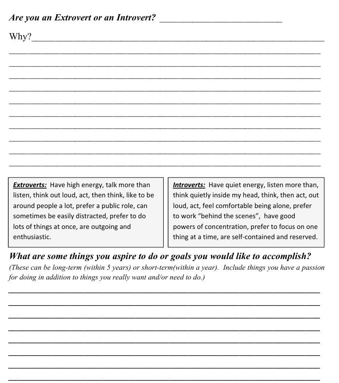 My Life Thoughts Journal - Digital Copy