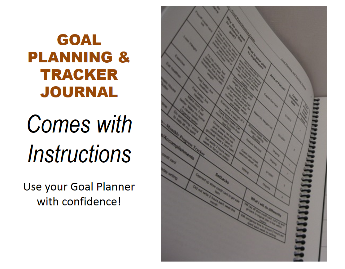 Goal Planning and Tracker Journal - Digital Workbook