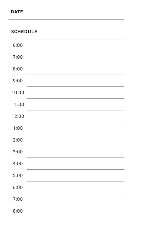 Daily Planner Journal