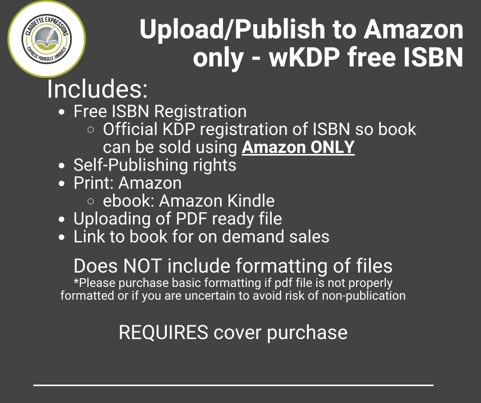 Book Publishing Services - A la cart