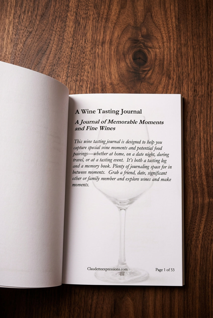 A Wine Tasting Journal