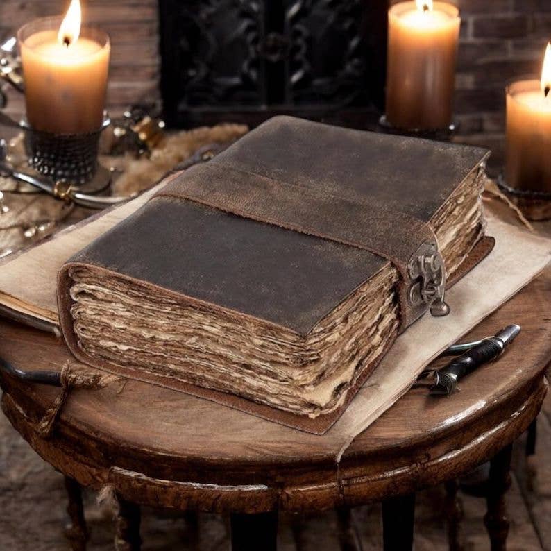 Vintage leather Journal