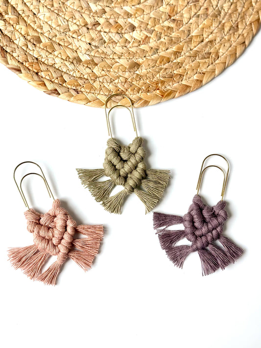 Lilly Bird Crochet - Macrame Mini Bookmark /bookmark /book accessories