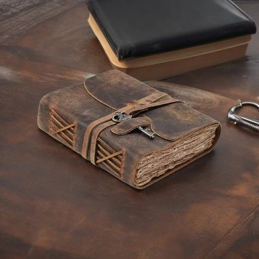 Vintage Leather Journal: Handmade