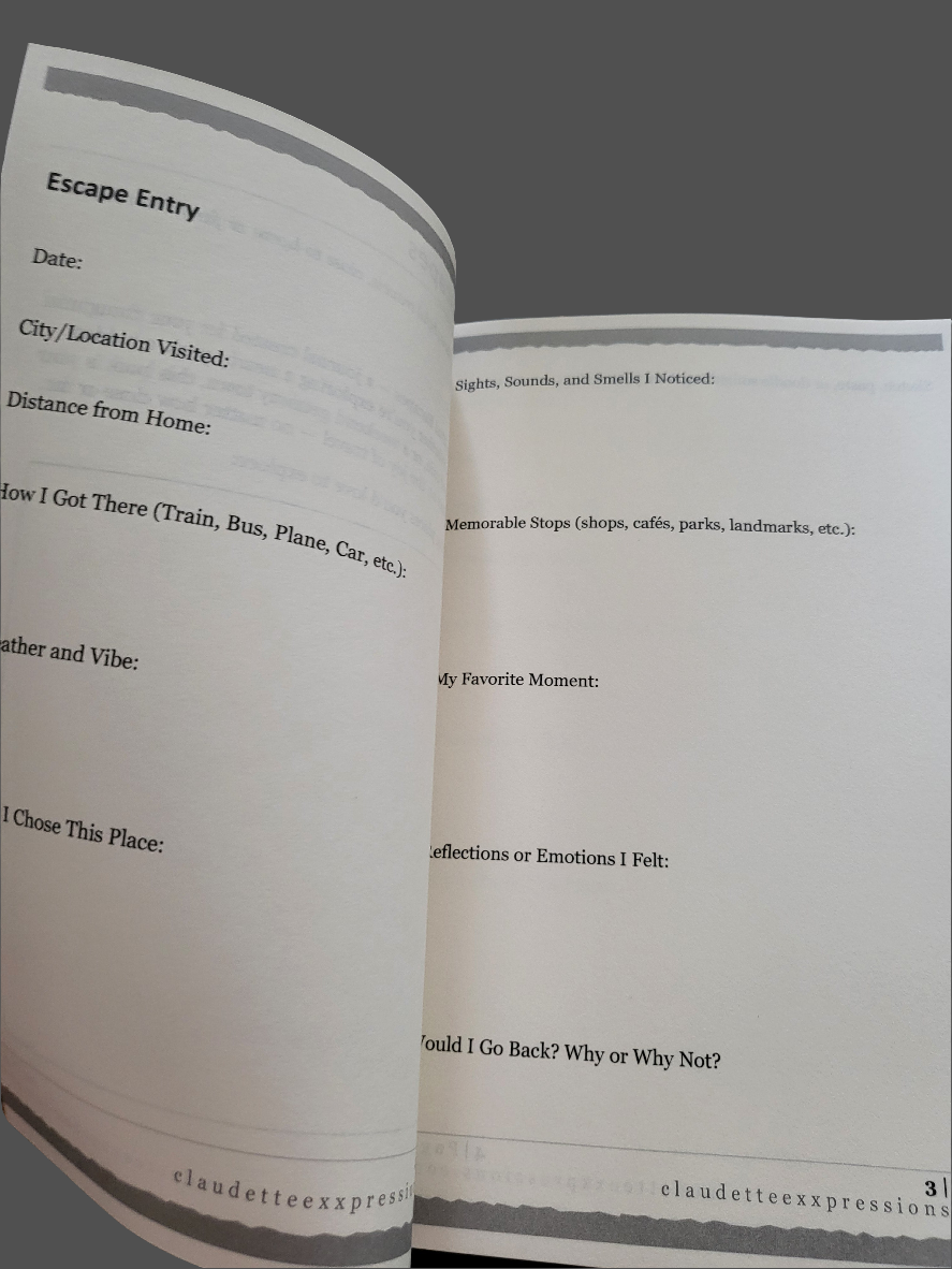 Mini Escapes Journal