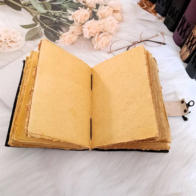 Sun Flower Leather Journal