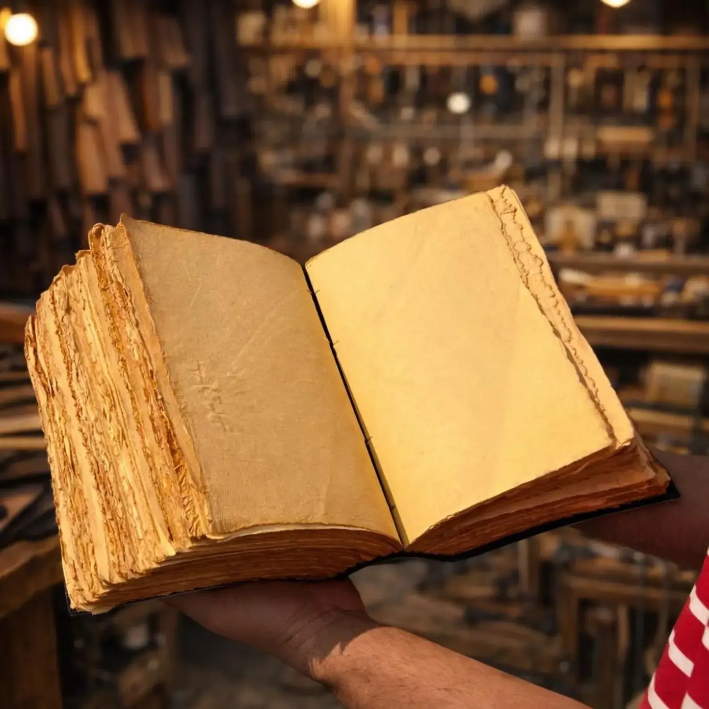 Wildflower Leather Journal