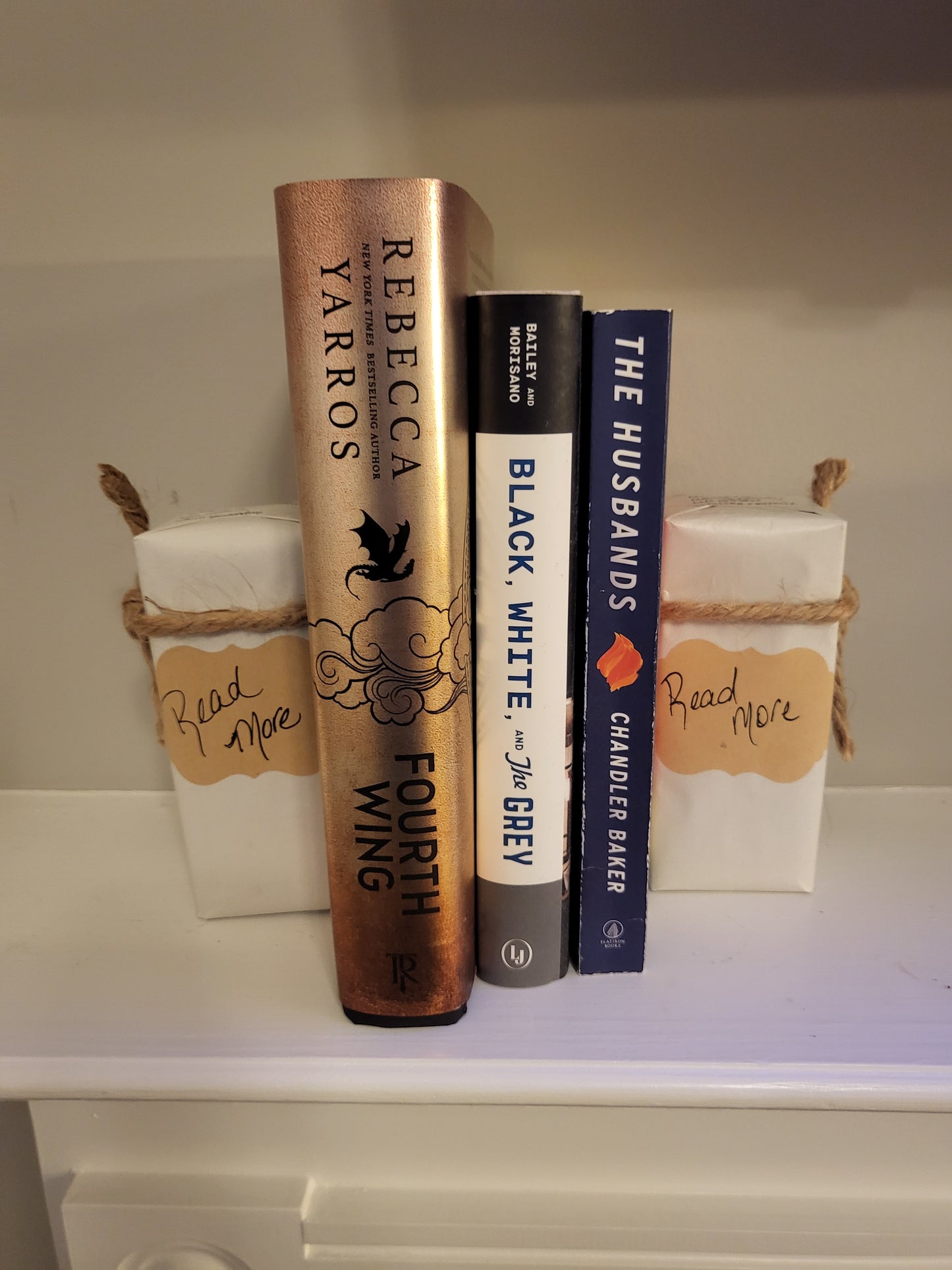 Hand-made Bookends